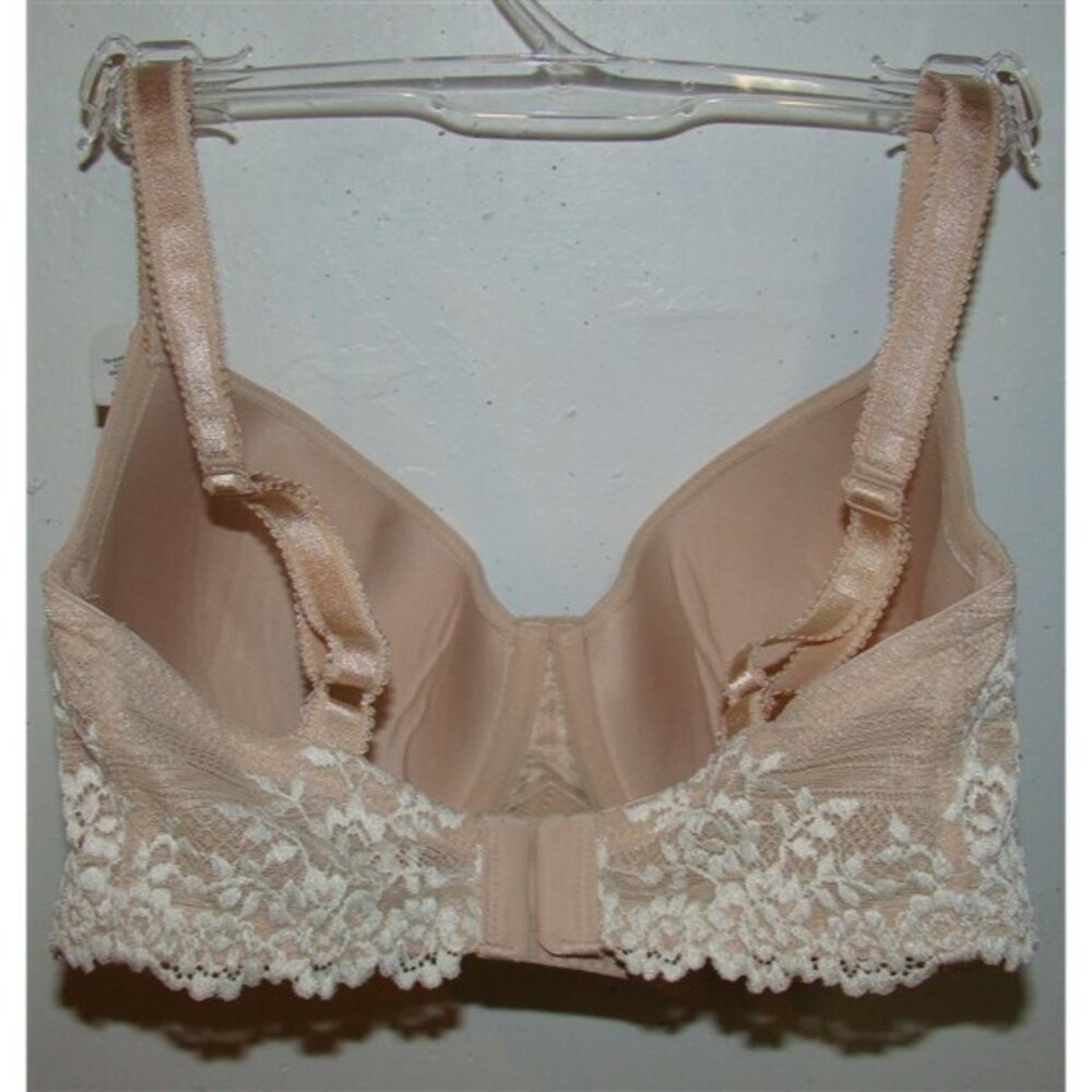 NWTD Wacoal 38D Beige Embrace Lace Underwire T Shirt Bra 853191 126148 - Picture 4 of 4